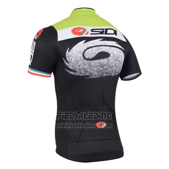2015 Fietskleding Castelli SIDI Zwart en Groen Korte Mouwen en Koersbroek